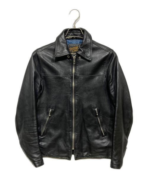 Hysteric Glamour（ヒステリックグラマー）Hysteric Glamour (ヒステリックグラマー) ラムレザージャケット ブラック サイズ:Sの古着・服飾アイテム