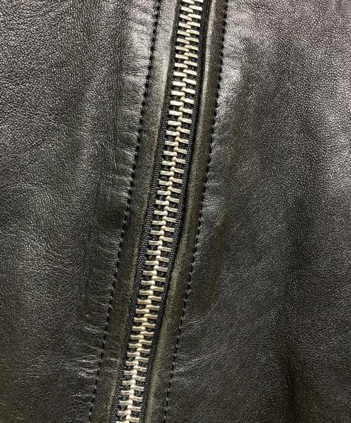 Hysteric Glamour（ヒステリックグラマー）Hysteric Glamour (ヒステリックグラマー) ラムレザージャケット ブラック サイズ:Sの古着・服飾アイテム