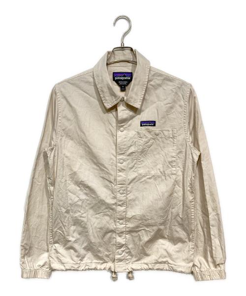 Patagonia（パタゴニア）Patagonia (パタゴニア) ヘンプ コーチズ ジャケット ベージュ サイズ:XSの古着・服飾アイテム