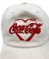中古・古着 HUMAN MADE (ヒューマンメイド) Coca-Cola 5PANEL TWILL CAP アイボリー 未使用品：10000円