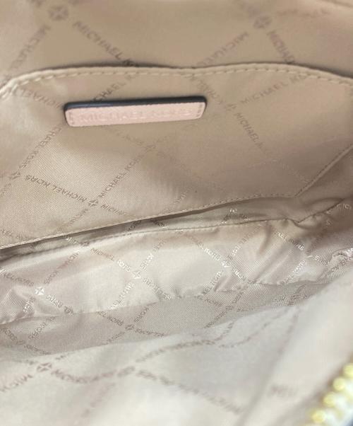 MICHAEL KORS（マイケルコース）MICHAEL KORS (マイケルコース) ショルダーバッグ ピンクの古着・服飾アイテム