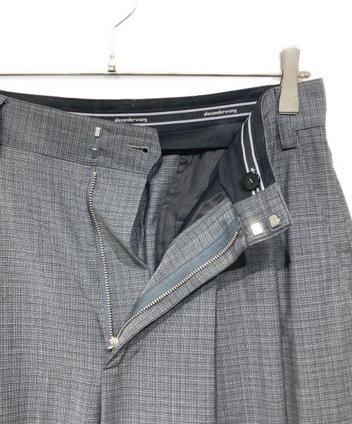 ALEXANDER WANG（アレキサンダー・ワン）ALEXANDER WANG (アレキサンダー・ワン) ワイドパンツ グレー サイズ:29の古着・服飾アイテム