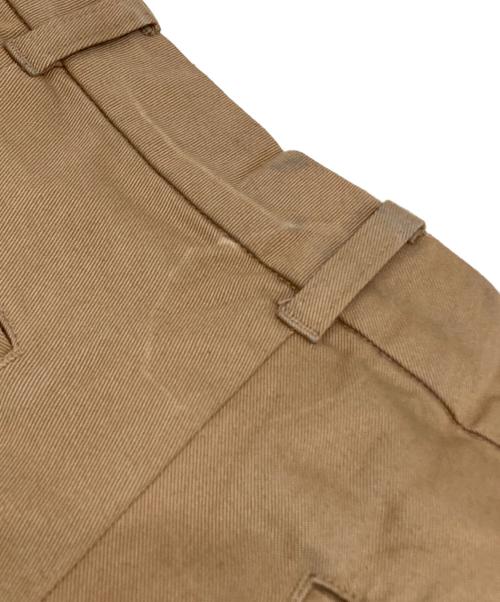 Acne studios（アクネ ストゥディオズ）Acne studios (アクネ ストゥディオズ) フェイスパッチワイドパンツ ベージュ サイズ:Sの古着・服飾アイテム