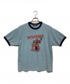 hystericsヒステリックス）の古着「SUPER JUICE Tシャツ」｜スカイブルー