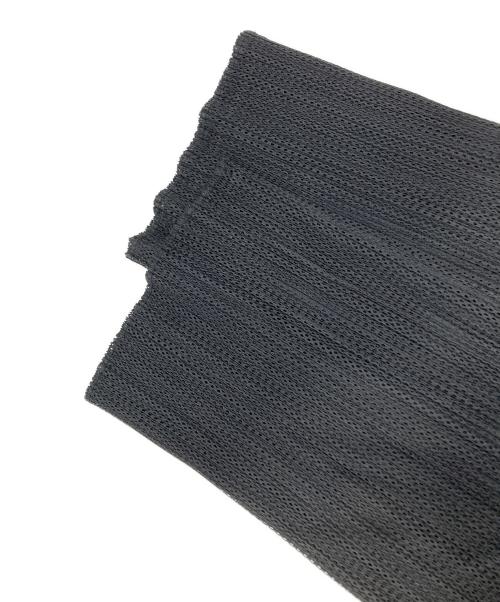 PLEATS PLEASE（プリーツプリーズ）PLEATS PLEASE (プリーツプリーズ) 二重構造メッシュパンツ ブラック サイズ:4の古着・服飾アイテム
