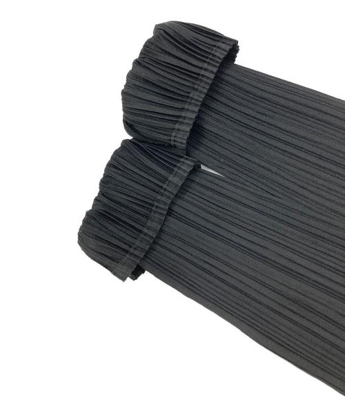 PLEATS PLEASE（プリーツプリーズ）PLEATS PLEASE (プリーツプリーズ) ハイネックプリーツワンピース ブラック サイズ:4の古着・服飾アイテム