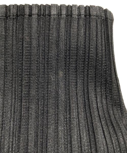 PLEATS PLEASE（プリーツプリーズ）PLEATS PLEASE (プリーツプリーズ) ハイネックプリーツワンピース ブラック サイズ:4の古着・服飾アイテム