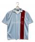 SOL soonerorlater（スーナーオアレイター）の古着「Cursive Logo Soccer Shirt」｜スカイブルー