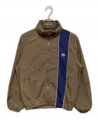 SOL soonerorlaterスーナーオアレイター）の古着「Nylon Track Jacket」｜ブラウン