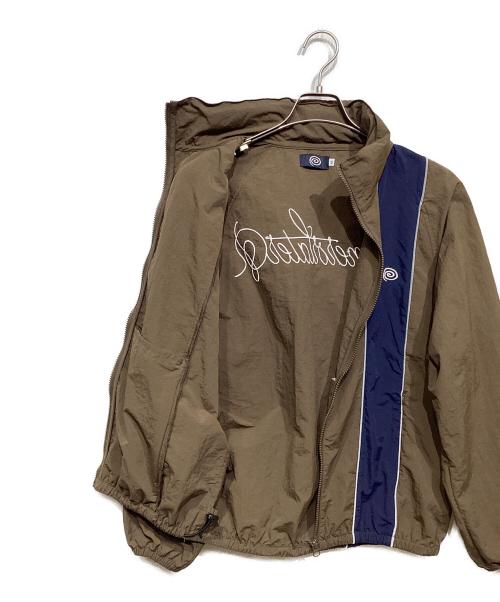 SOL soonerorlater（スーナーオアレイター）SOL soonerorlater (スーナーオアレイター) Nylon Track Jacket ブラウン サイズ:Mの古着・服飾アイテム