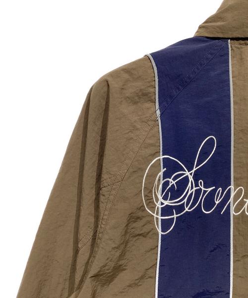 SOL soonerorlater（スーナーオアレイター）SOL soonerorlater (スーナーオアレイター) Nylon Track Jacket ブラウン サイズ:Mの古着・服飾アイテム