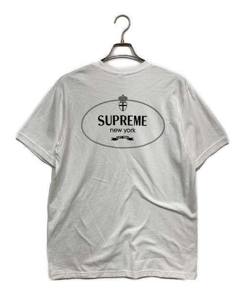 SUPREME（シュプリーム）SUPREME (シュプリーム) CREST TEE ホワイト サイズ:Mの古着・服飾アイテム