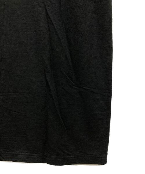 nest Robe（ネストローブ）nest Robe (ネストローブ) リネンインレー ノースリーブワンピース ブラック サイズ:Fの古着・服飾アイテム