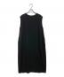 nest Robe (ネストローブ) リネンインレー ノースリーブワンピース ブラック サイズ:F：8000円