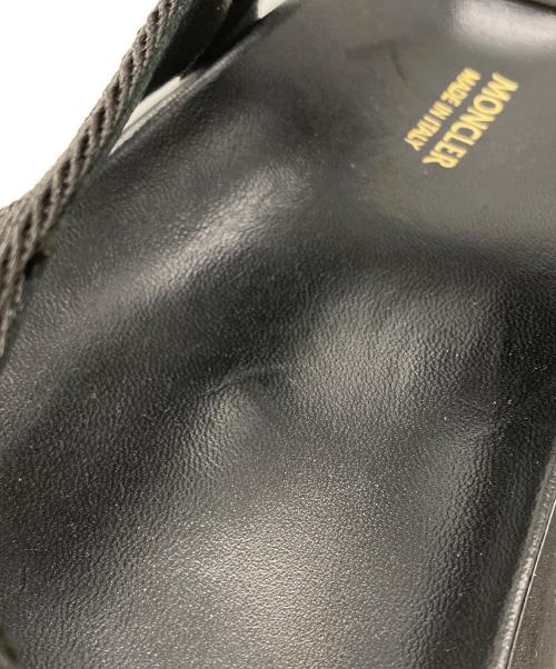 MONCLER（モンクレール）MONCLER (モンクレール) CATURA ストラップサンダル ブラック サイズ:36の古着・服飾アイテム
