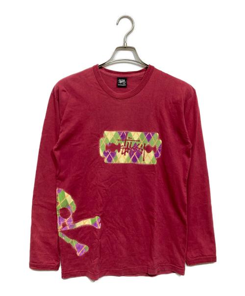 stussy（ステューシー）stussy (ステューシー) 長袖カットソー ブラック サイズ:Mの古着・服飾アイテム