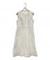 ANAYI（アナイ）の古着「ミックスツイードフレア ワンピース」｜ホワイト