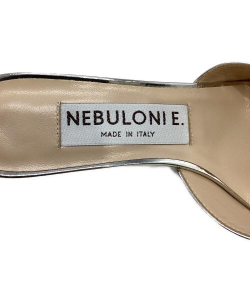 NEBULONIE（ネブローニ）NEBULONIE (ネブローニ) アンクルストラップパンプス メタリック サイズ:36 1/2の古着・服飾アイテム