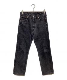 LEVI'S（リーバイス）の古着「後染めブラックデニムパンツ」｜ブラック