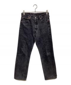 90sUSA製リーバイス501後染めブラックデニムW34L32黒ビンテージ古着 中古・古着通販】LEVI'S (リーバイス) 90s 540 後染め ブラック