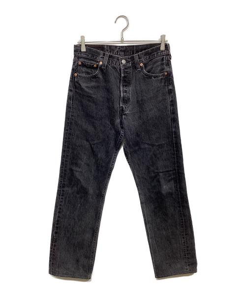 LEVI'S（リーバイス）LEVI'S (リーバイス) 後染めブラックデニムパンツ ブラック サイズ:30の古着・服飾アイテム
