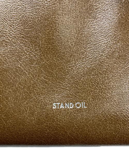 STAND OIL（スタンドオイル）STAND OIL (スタンドオイル) トートバッグ ブラウンの古着・服飾アイテム
