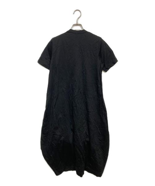 noir kei ninomiya（ノワール ケイ ニノミヤ）noir kei ninomiya (ノワール ケイ ニノミヤ) DRESS WITH ADJUSTABLE LENGTH ワンピース ブラック サイズ:XSの古着・服飾アイテム