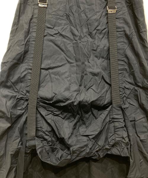 noir kei ninomiya（ノワール ケイ ニノミヤ）noir kei ninomiya (ノワール ケイ ニノミヤ) DRESS WITH ADJUSTABLE LENGTH ワンピース ブラック サイズ:XSの古着・服飾アイテム