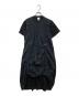 noir kei ninomiya（ノワール ケイ ニノミヤ）の古着「DRESS WITH ADJUSTABLE LENGTH ワンピース」｜ブラック