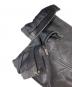 中古・古着 Calvin Klein (カルバンクライン) ハイネックレザーブルゾン ブラック サイズ:M：14000円