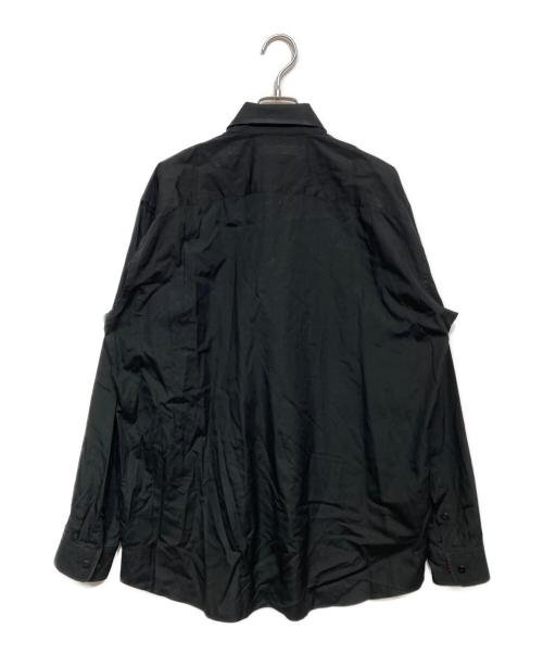 ISSEY MIYAKE MEN（イッセイミヤケメン）ISSEY MIYAKE MEN (イッセイミヤケメン) 長袖シャツ ブラック サイズ:4の古着・服飾アイテム