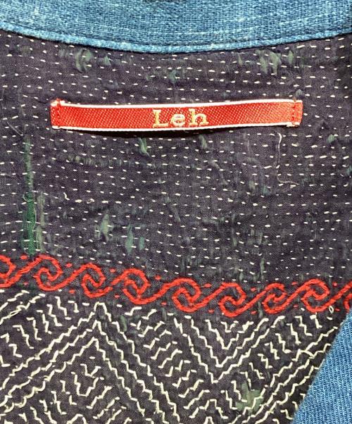 Leh（レー）Leh (レー) リネンコート インディゴ サイズ:Mensの古着・服飾アイテム