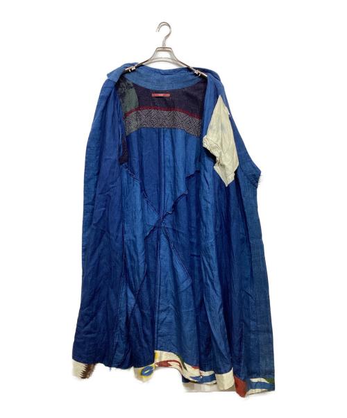 Leh（レー）Leh (レー) リネンコート インディゴ サイズ:Mensの古着・服飾アイテム