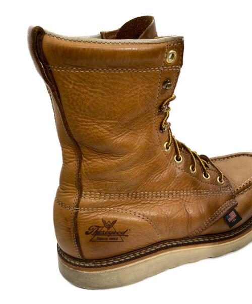 THOROGOOD（ソログッド）THOROGOOD (ソログッド) レースアップブーツ ブラウン サイズ:8.5の古着・服飾アイテム