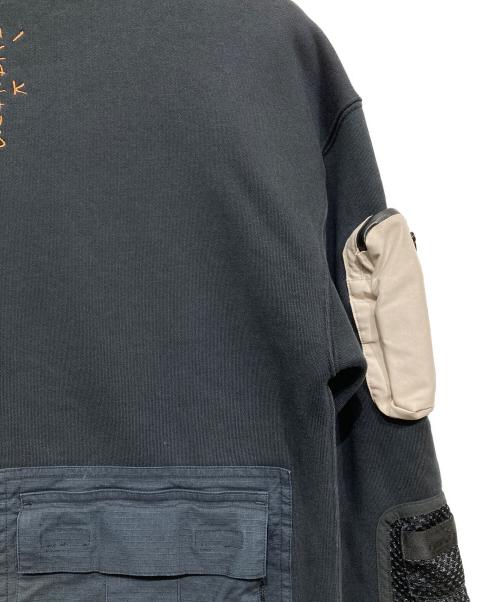 NIKE（ナイキ）NIKE (ナイキ) Travis Scott (トラヴィススコット) ユーティリティフーディ ブラック サイズ:XSの古着・服飾アイテム
