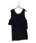 ALEXANDER WANG.T (アレキサンダーワンティー) レイヤードノースリーブカットソー ブラック サイズ:XS：8000円