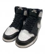NIKEナイキ）の古着「AIR JORDAN 1 RETRO HIGH OG GS（エアー ジョーダン 1 レトロ ハイ OG GS）」｜ホワイト×ブラック