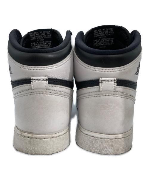 NIKE（ナイキ）NIKE (ナイキ) AIR JORDAN 1 RETRO HIGH OG GS（エアー ジョーダン 1 レトロ ハイ OG GS） ホワイト×ブラック サイズ:24.5の古着・服飾アイテム