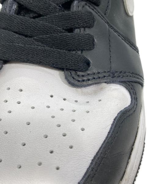 NIKE（ナイキ）NIKE (ナイキ) AIR JORDAN 1 RETRO HIGH OG GS（エアー ジョーダン 1 レトロ ハイ OG GS） ホワイト×ブラック サイズ:24.5の古着・服飾アイテム
