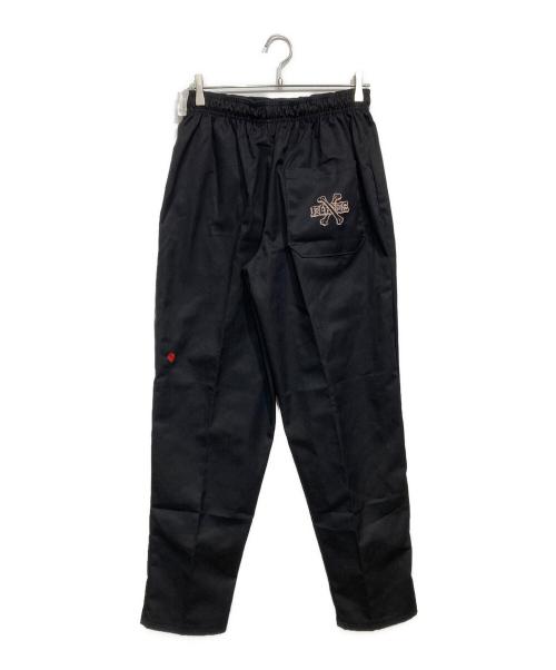 powell peralta（パウエルペラルタ）powell peralta (パウエルペラルタ) ポケットプリントイージーパンツ ブラック サイズ:Lの古着・服飾アイテム