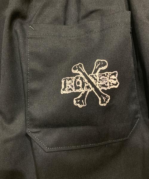powell peralta（パウエルペラルタ）powell peralta (パウエルペラルタ) ポケットプリントイージーパンツ ブラック サイズ:Lの古着・服飾アイテム