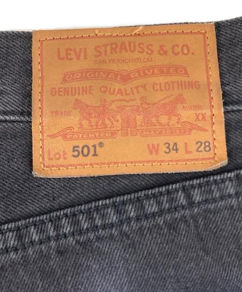 LEVI'S（リーバイス）LEVI'S (リーバイス) EDIFICE (エディフィス) 別注501(R) ORIGINAL BLACK（オリジナル ブラック） ブラック サイズ:34の古着・服飾アイテム