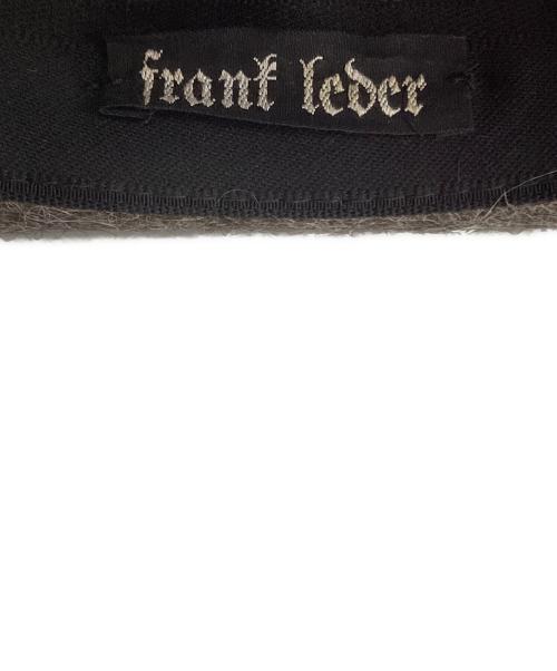 FRANK LEDER（フランクリーダー）FRANK LEDER (フランクリーダー) ウールハット ブラウンの古着・服飾アイテム