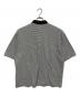 SOPH. (ソフ) ALBINI ORGANIC BORDER POLO ホワイト×ブラック サイズ:L：7000円