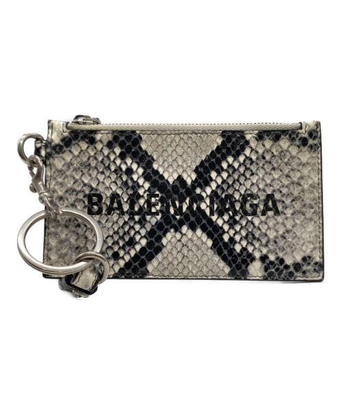 BALENCIAGA（バレンシアガ）BALENCIAGA (バレンシアガ) ネックウォレット フラグメントケース グレー×ブラックの古着・服飾アイテム