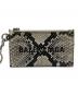BALENCIAGA (バレンシアガ) ネックウォレット フラグメントケース グレー×ブラック：23000円