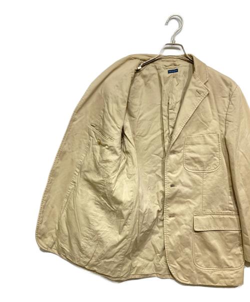 POLO RALPH LAUREN（ポロ・ラルフローレン）POLO RALPH LAUREN (ポロ・ラルフローレン) コットン3Bジャケット ベージュ サイズ:Mの古着・服飾アイテム