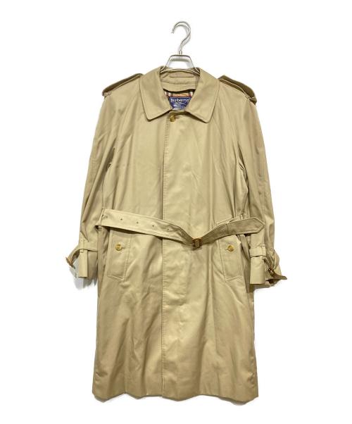 Burberry's（バーバリーズ）Burberry's (バーバリーズ) 裏ノヴァチェック シングルトレンチコート ベージュ サイズ:記載なしの古着・服飾アイテム