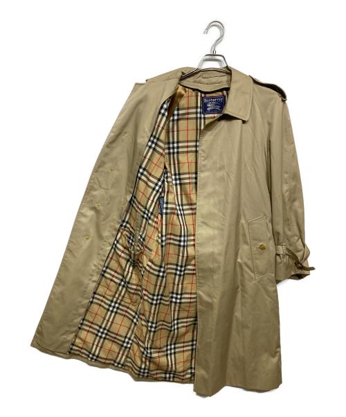 Burberry's（バーバリーズ）Burberry's (バーバリーズ) 裏ノヴァチェック シングルトレンチコート ベージュ サイズ:記載なしの古着・服飾アイテム