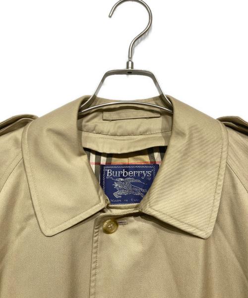Burberry's（バーバリーズ）Burberry's (バーバリーズ) 裏ノヴァチェック シングルトレンチコート ベージュ サイズ:記載なしの古着・服飾アイテム